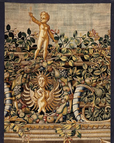 Vertumnus and Pomona: Vertumnus transformed into a fisherman by Pieter Coecke van Aelst