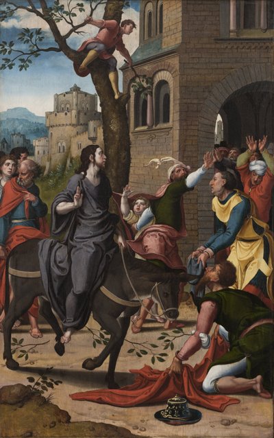 Entry into Jerusalem by Pieter Coecke van Aelst or workshop