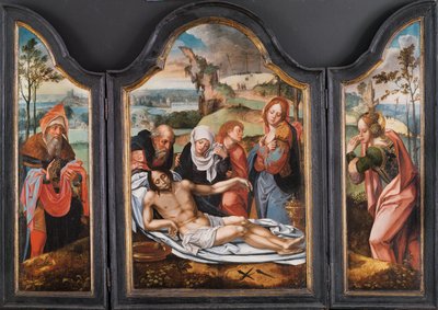 Lamentation over the Dead Christ, Early 16th Century by Pieter Coecke van Aelst