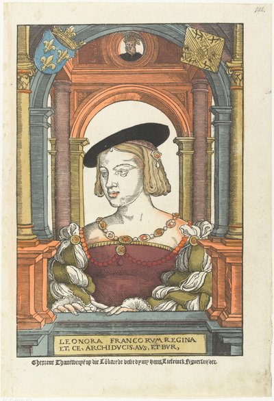 Portrait of Eleanor of Austria 1498-1558, 1539 by Pieter Coecke van Aelst