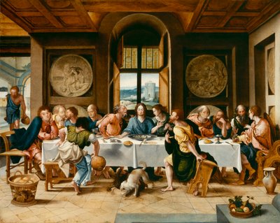 The Last Supper by Pieter Coecke van Aelst the Elder