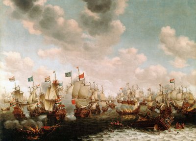 The Battle of the Four Days by Pieter Cornelisz van Soest