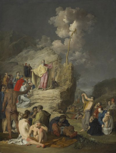 Moses and the Brazen Serpent, c.1625-46 by Pieter Fransz de Grebber