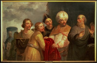The Prophet Elisha Rejecting Gifts from Naaman by Pieter Fransz. de Grebber