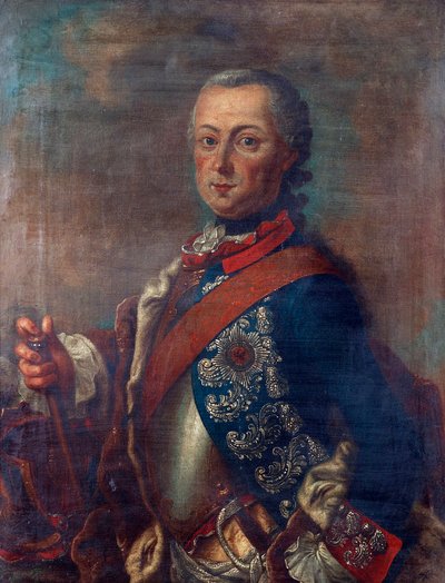Portrait of Frederick II of Prussia by Pieter Frederik de la Croix