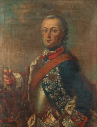 Portrait of Frederick II of Prussia by Pieter Frederik de la Croix