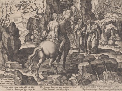 Amassing Knowledge, from The Course of Human Life, 1570 by Pieter Furnius