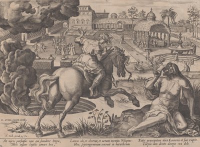 The Enticement of Luxury, from The Course of Human Life by Pieter Furnius