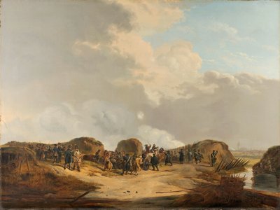 The Demilune Constructed at the Siege of Naarden, April 1814 by Pieter Gerardus van Os