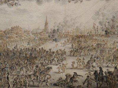 The Departure of Charles II from Scheveningen by Pieter Hendricksz Schut