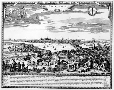 View of London by Pieter Hendricksz Schut