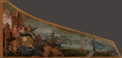 Amsterdam as the Centre of World Trade by Pieter Isaacsz.