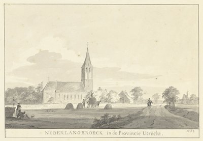 View of the Village of Nederlangbroek by Pieter Jan van Liender