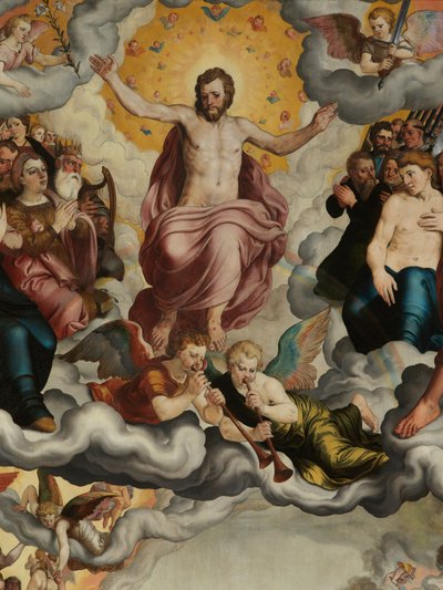 The Last Judgement (detail) by Pieter Jansz. Pourbus