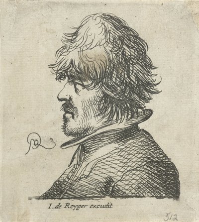 Portrait Bust of a Man with Fisherman