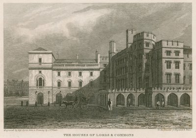 The Houses of Lords and Commons by Pieter Jansz. Quast
