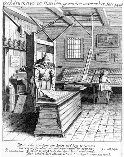 The Bindery of Laurens Janszoon Koster, from 