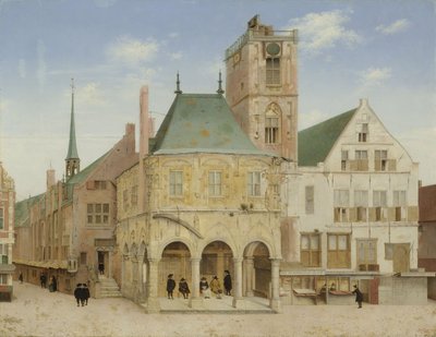 The Old Town Hall of Amsterdam, 1657 by Pieter Janszoon Saenredam