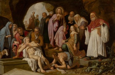 The Raising of Lazarus by Pieter Lastman