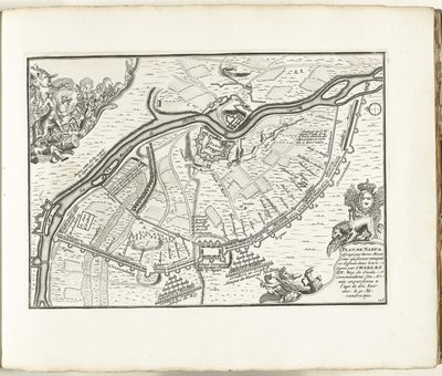 The Siege of Narva in 1700 by Pieter Mortier