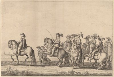 Entry of Marie de Medici into Amsterdam (plate 2 of 6) by Pieter Nolpe