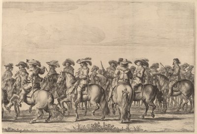 Entry of Marie de Medici into Amsterdam (plate 4 of 6) by Pieter Nolpe