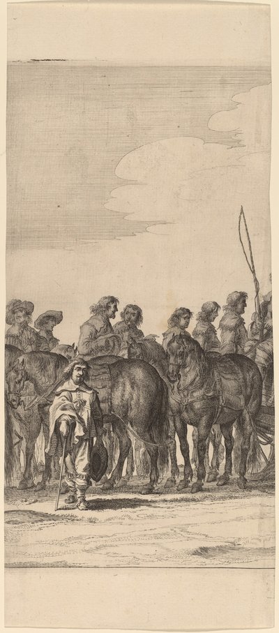 Entry of Marie de Medici into Amsterdam [Plate 5 of 6] by Pieter Nolpe