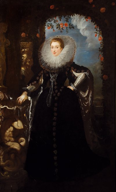 Portrait of Giovanna Spinola Pavese by Pieter Paul Rubens