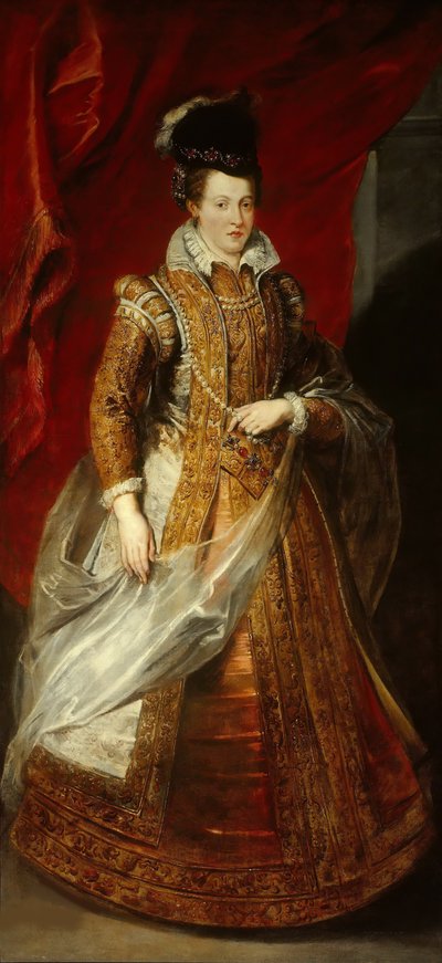 Portrait of Joanna of Austria, Grand Duchess of Tuscany by Pieter Paul Rubens