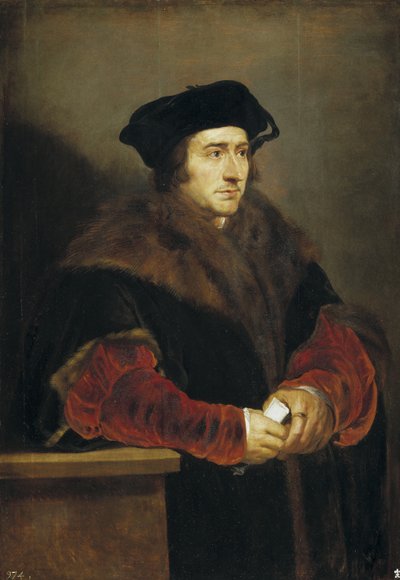 Portrait of Sir Thomas More by Peter Paul Rubens