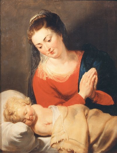 The Virgin Adoring the Sleeping Child by Pieter Paul Rubens