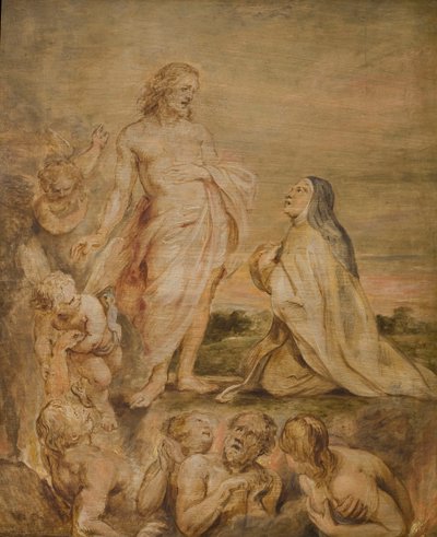 The Vision of Saint Teresa of Avila, c. 1635 by Pieter Paul Rubens