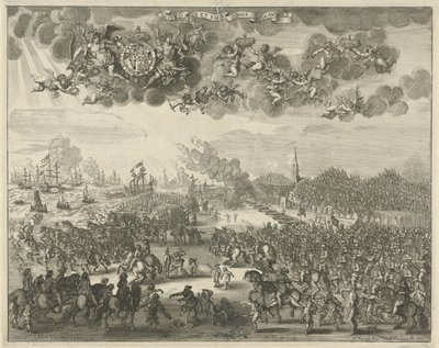 Departure of Charles II from Scheveningen to England, 1660 by Pieter Philippe