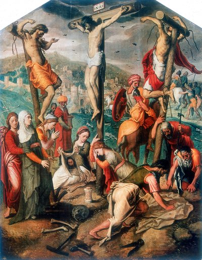 Calvary, late 16th century by Pieter Piertsz the Elder