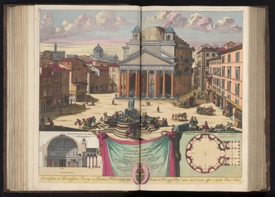 Pantheon in Rome by Pieter Schenk (I)