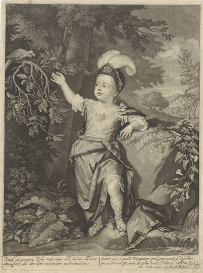 Portrait of Charles Fitzroy, Duke of Grafton by Pieter Schenk (I)