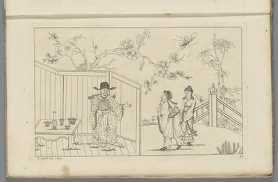 Richly Dressed Man in a Chair by a Set Table by Pieter Schenk (II)