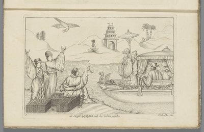 Boat Trip After a Chinese Wedding by Pieter Schenk (II)