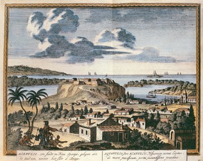 View of Acapulco, illustration from 