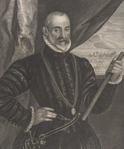 Francisco Valdes, Spanish Commander, from the series Quatuor Personae by Pieter Soutman