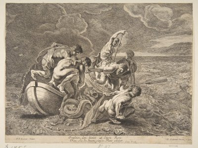 Miraculous Draught of Fish, 1595-1657 by Pieter Soutman