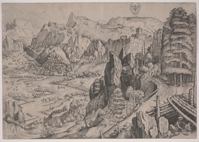 Magdalena Poenitens by Pieter The Elder (after) Brueghel