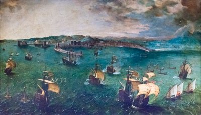 Battle in the Bay of Naples by Pieter Bruegel the Elder