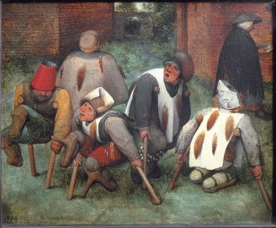 The Beggars or The Cripples by Pieter Bruegel the Elder