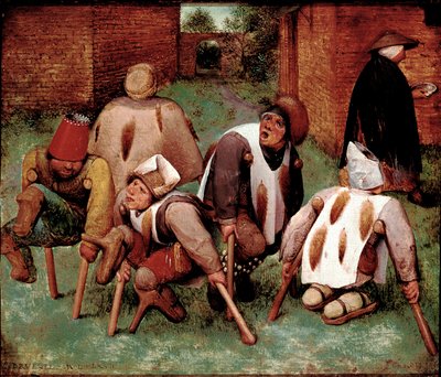 The estropies Group of disabled characters by Pieter Bruegel the Elder