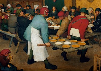 The honeymoon (detail) by Pieter Bruegel the Elder by Pieter Bruegel the Elder