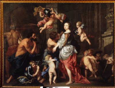 The Visit of Venus to Vulcan by Pieter Thies