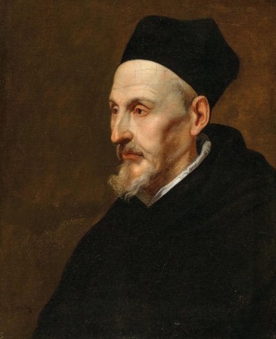 Portrait of Anthonius Triest, Bishop of Bruges and Ghent by Pieter Thijs