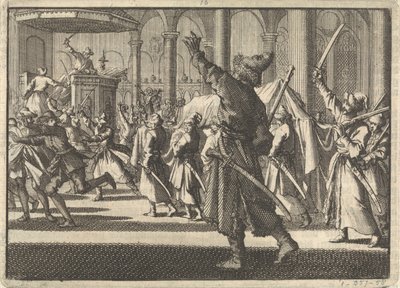 The Poles in the Riddarholm Church in Stockholm by Pieter Van der Aa