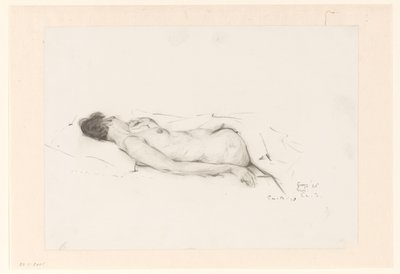 Reclining Nude by Pieter Willem van Baarsel
